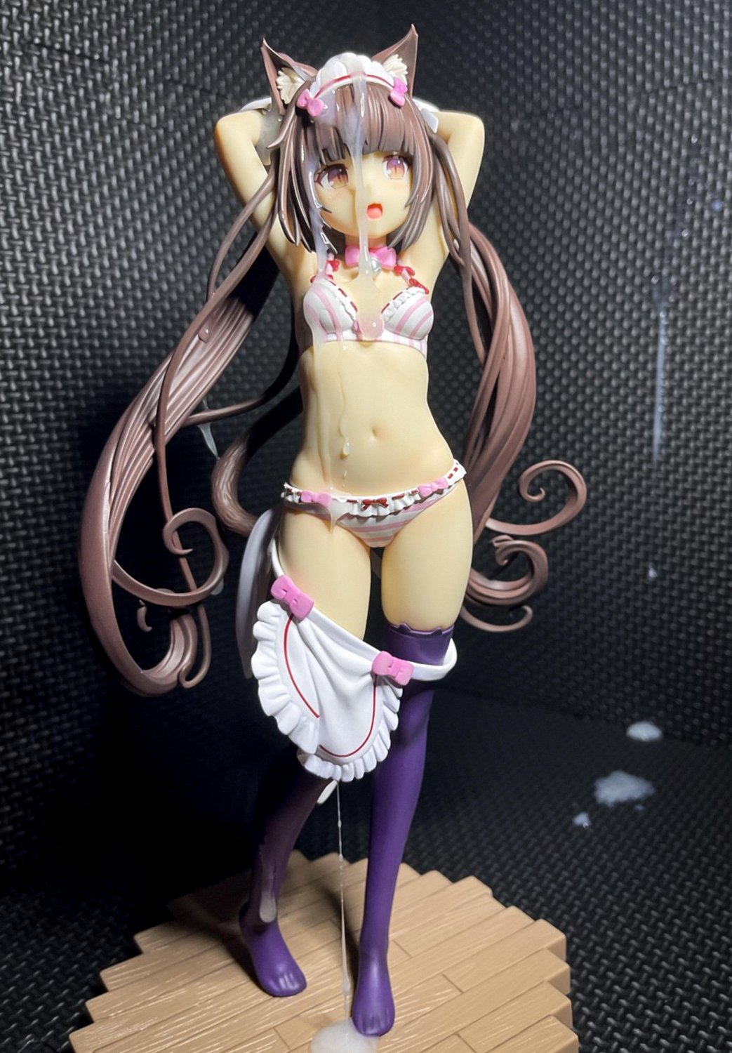 [SoF #8] Chocola (1/7, Nekopara, PLUM) Figure Bukkake #eCDZEn3t