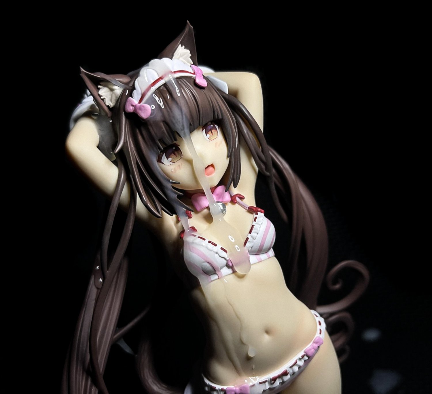[SoF #8] Chocola (1/7, Nekopara, PLUM) Figure Bukkake #jF66a61l